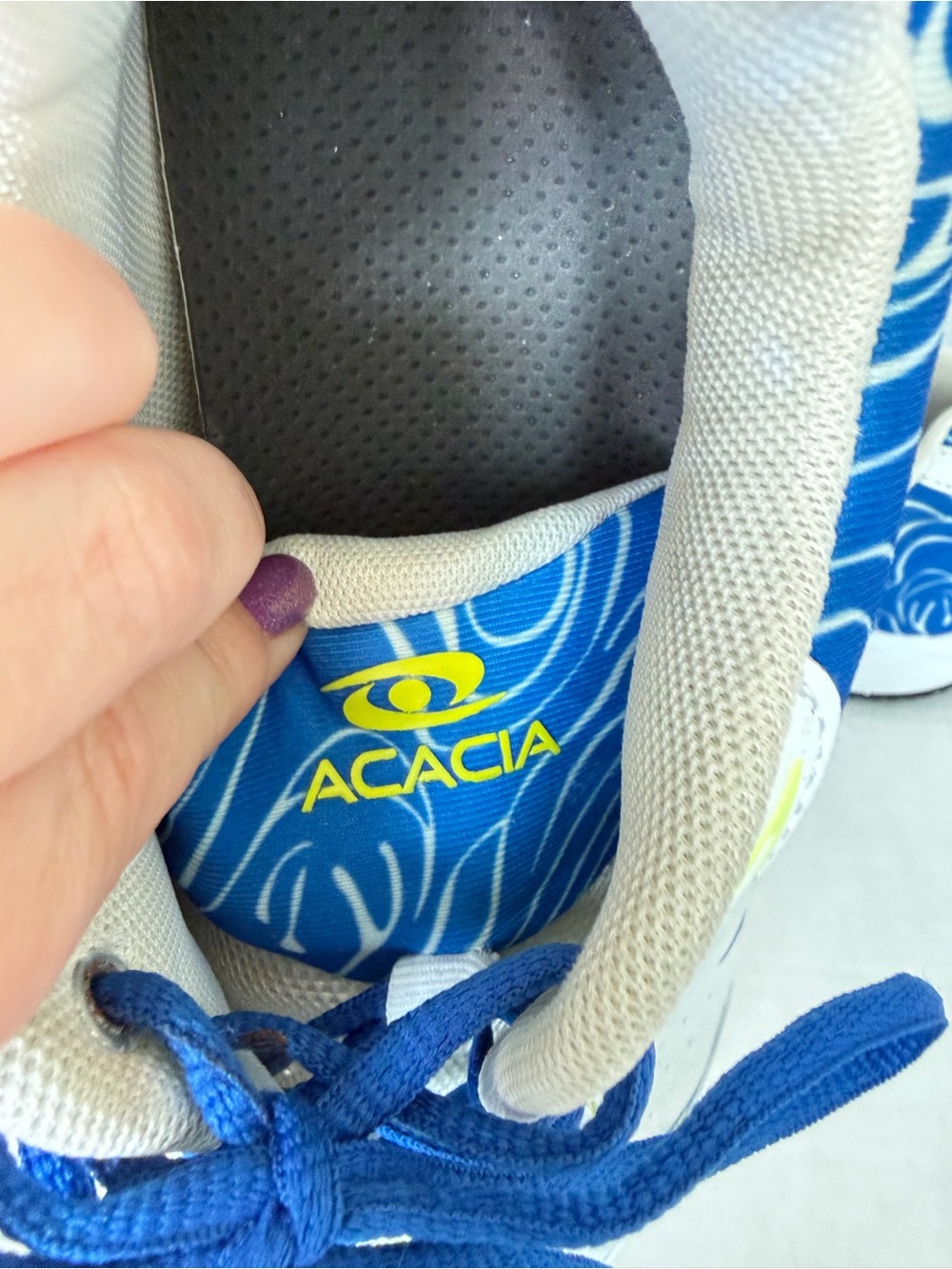 Acacia Sports Pickleball Shoes Sneakers Unisex Men’s Size 10.5 Women’s 12 White - Picture 6 of 10